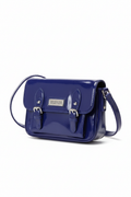 Clean Background — Cobalt Patent Crossbody
