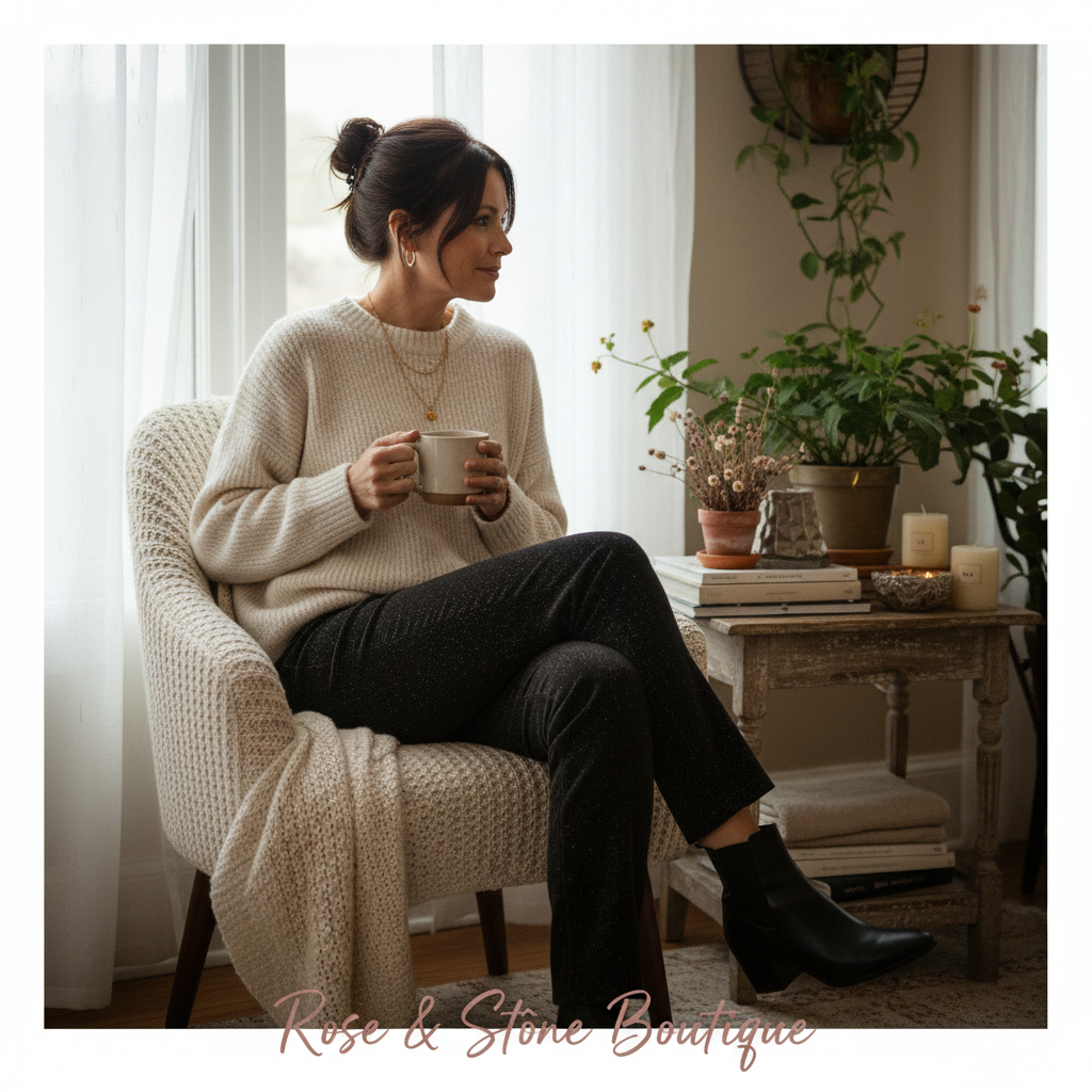 Cozy Saturday — The Starlit Silhouette Pant