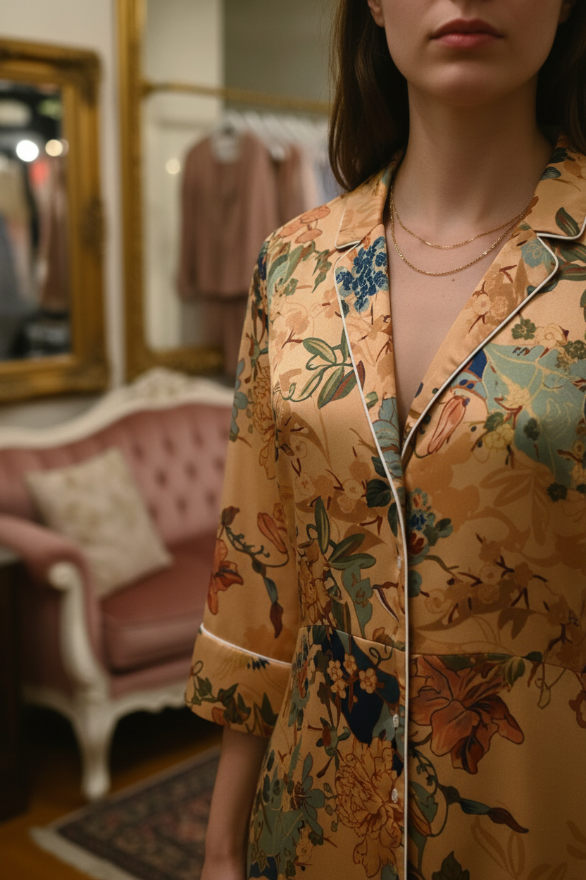 Enchanted Garden Dress - Detail Shot