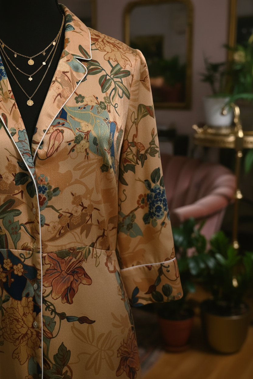 Enchanted Garden Dress Floral Detail