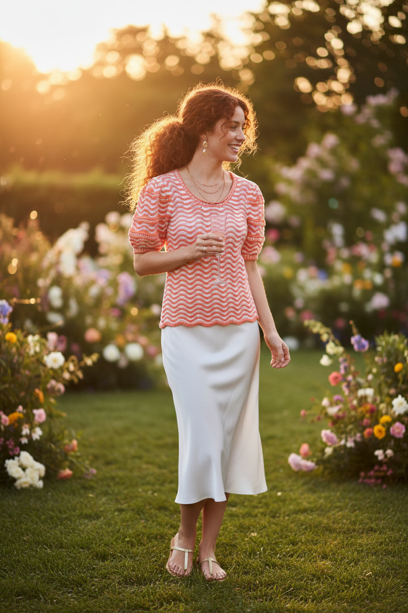 Garden party styling