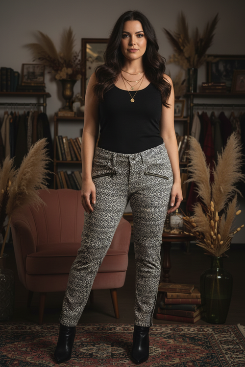 Geometric trousers - full length styling (updated)