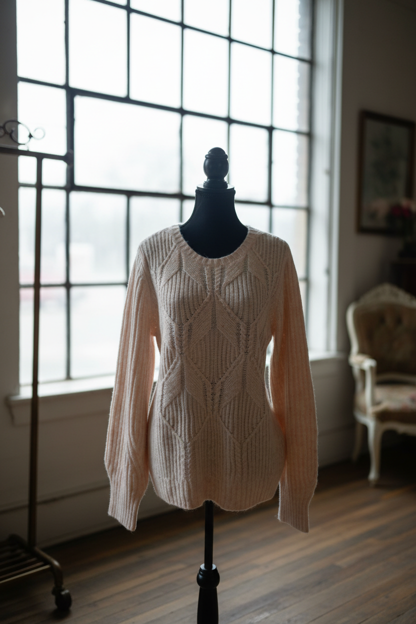 Soft & Sweet Cable Knit Sweater