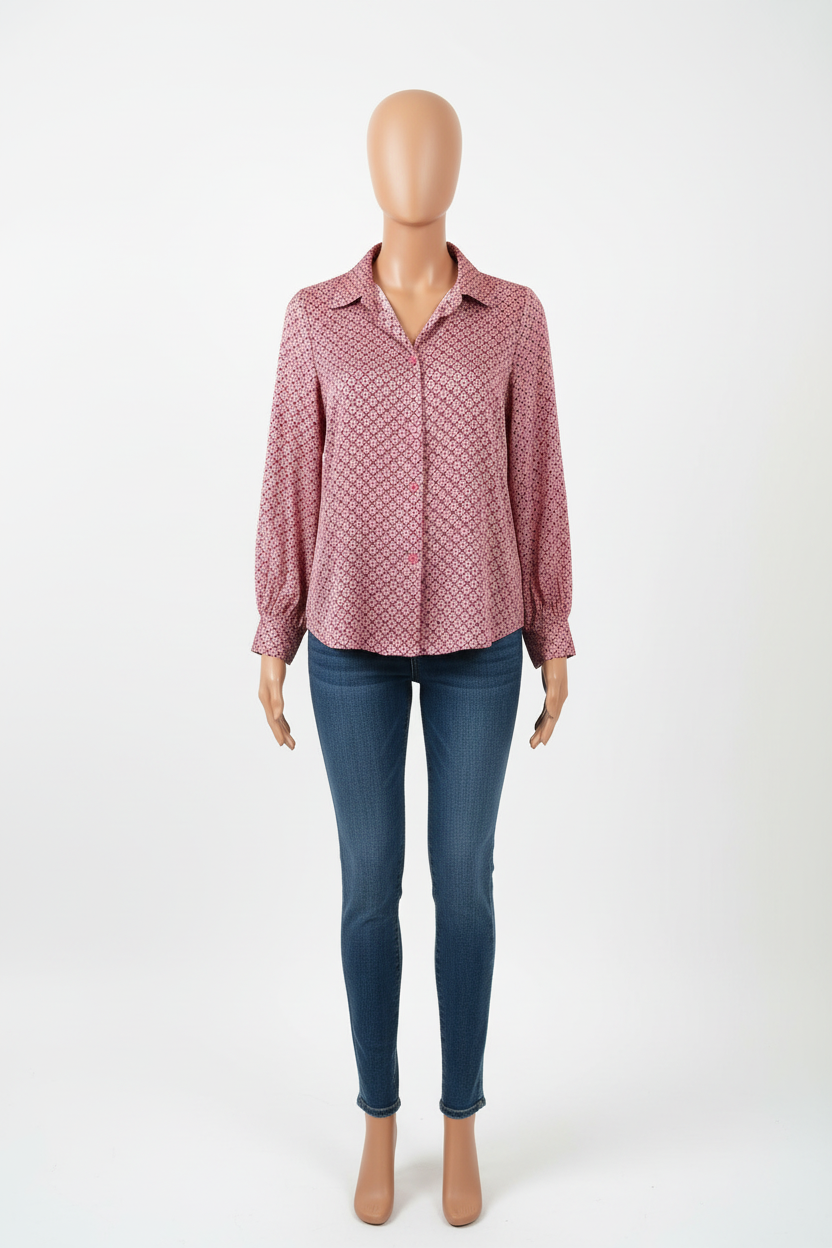 Geometric Reverie Blouse