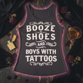 Booze, Shoes & Boys With Tattoos Tank — Streetwear Society