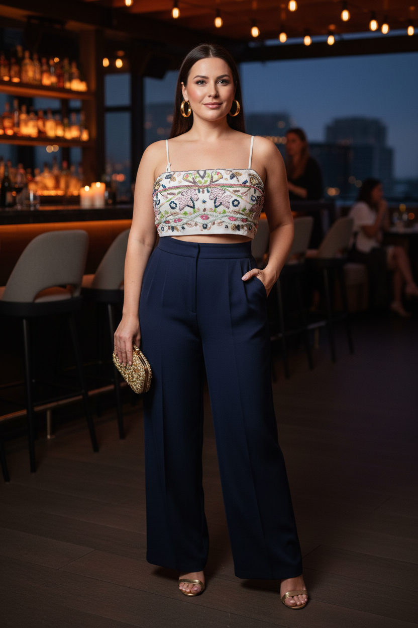 Beaded Garden Cami — Zara