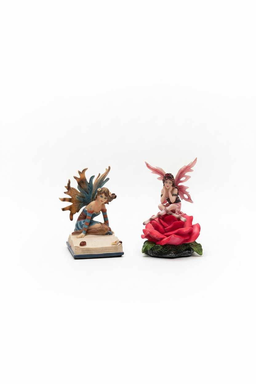 Whispers & Wings Fairy Figurine Set