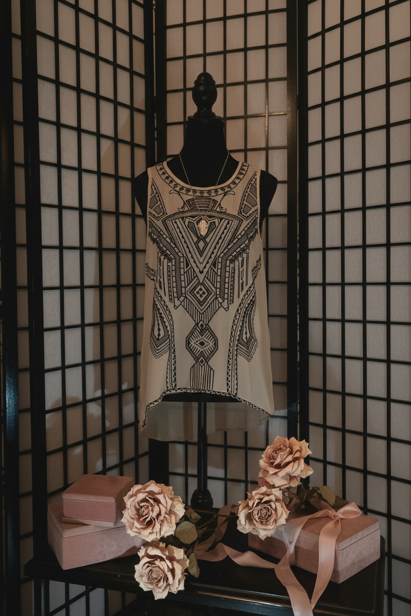 Deco Dreams Geometric Tank