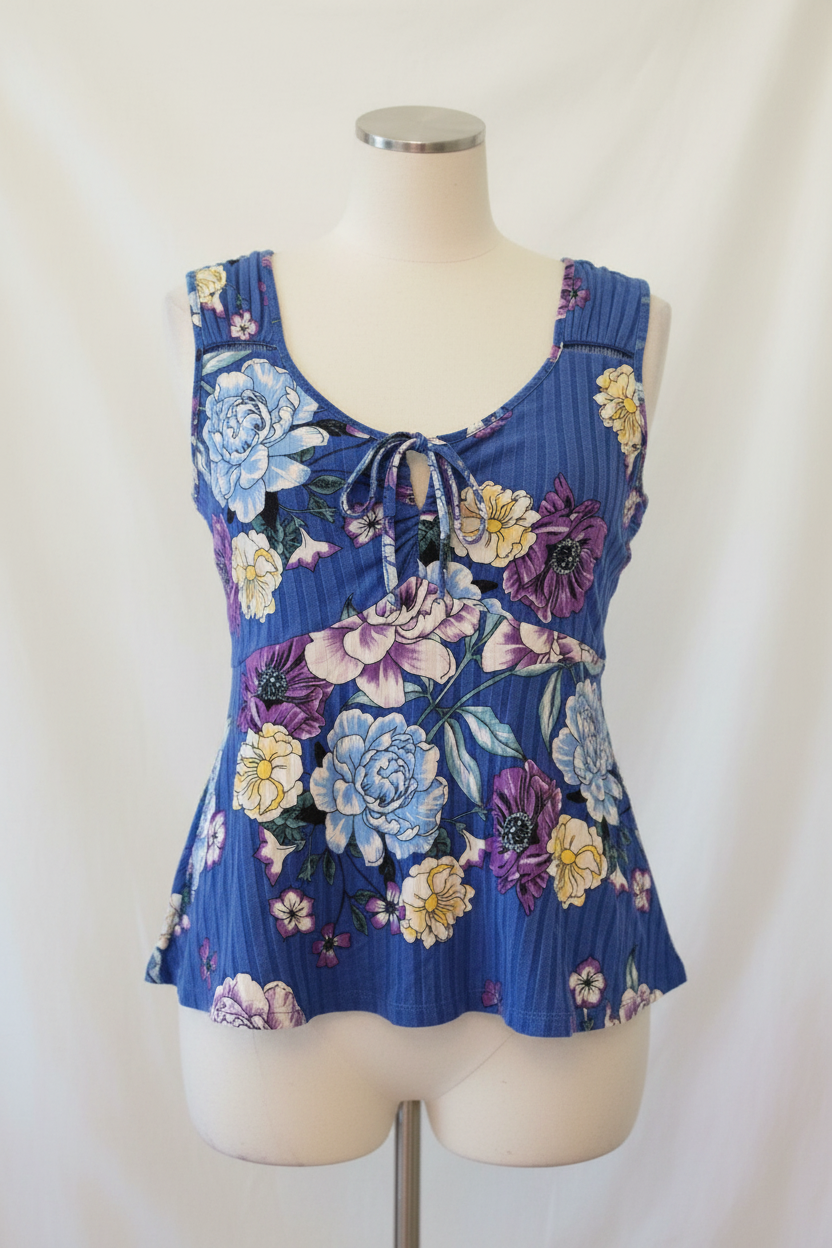 The Garden Hour Peplum Tank
