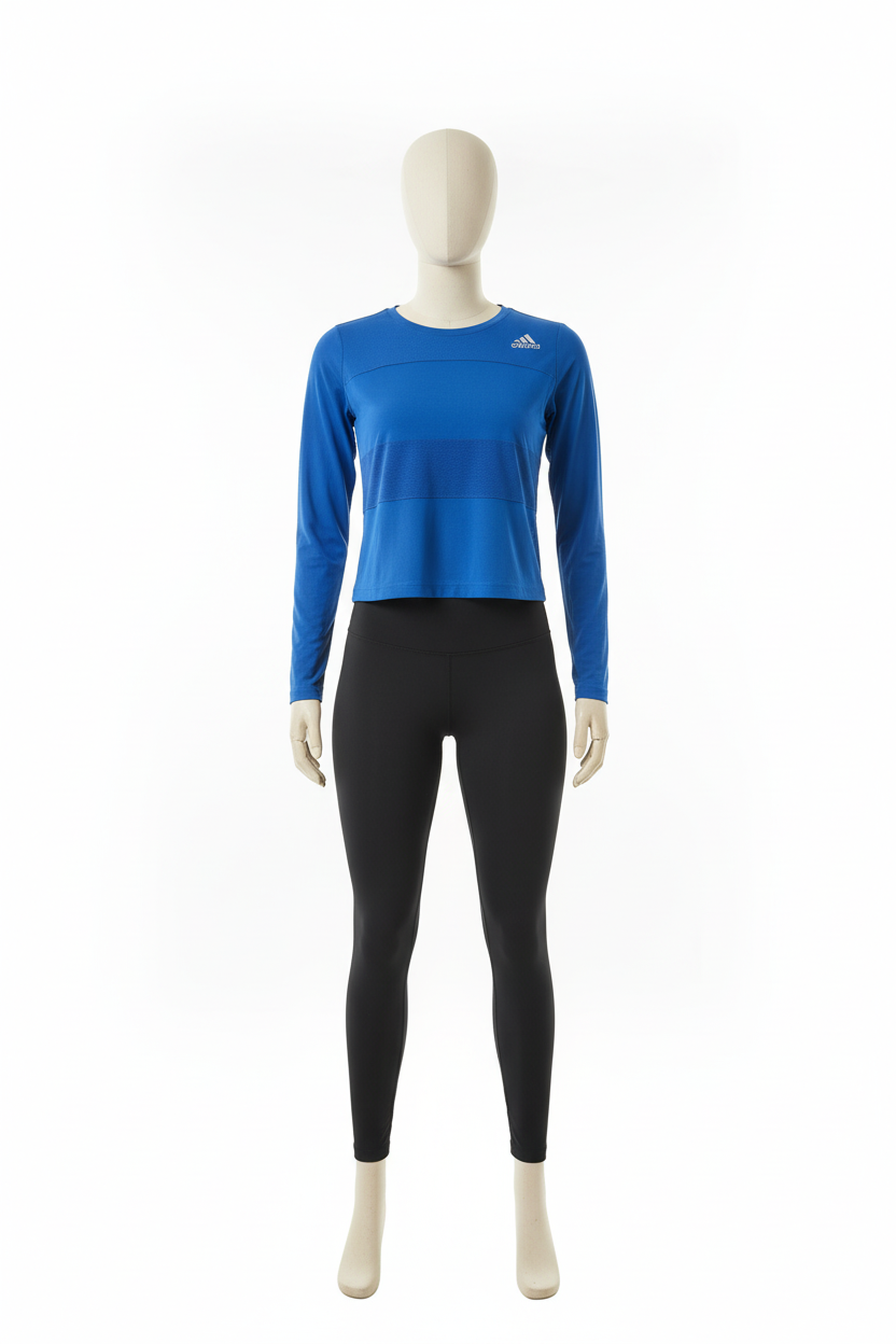 Effortlessly Bold Cobalt Athletic Top