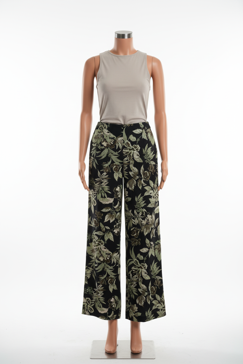 Midnight Garden Palazzo Pants
