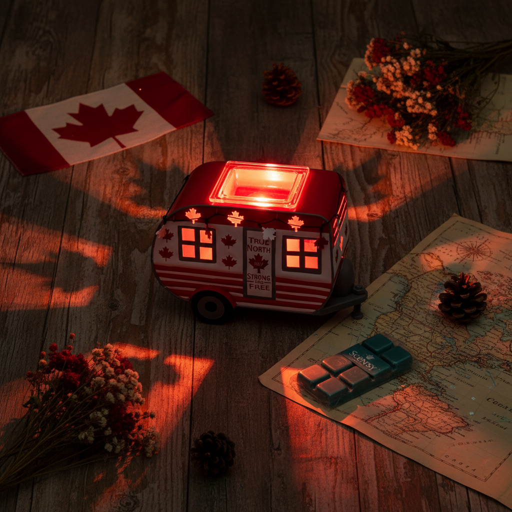 Canadian Strong — Scentsy Warmer | True North, Strong and Free
