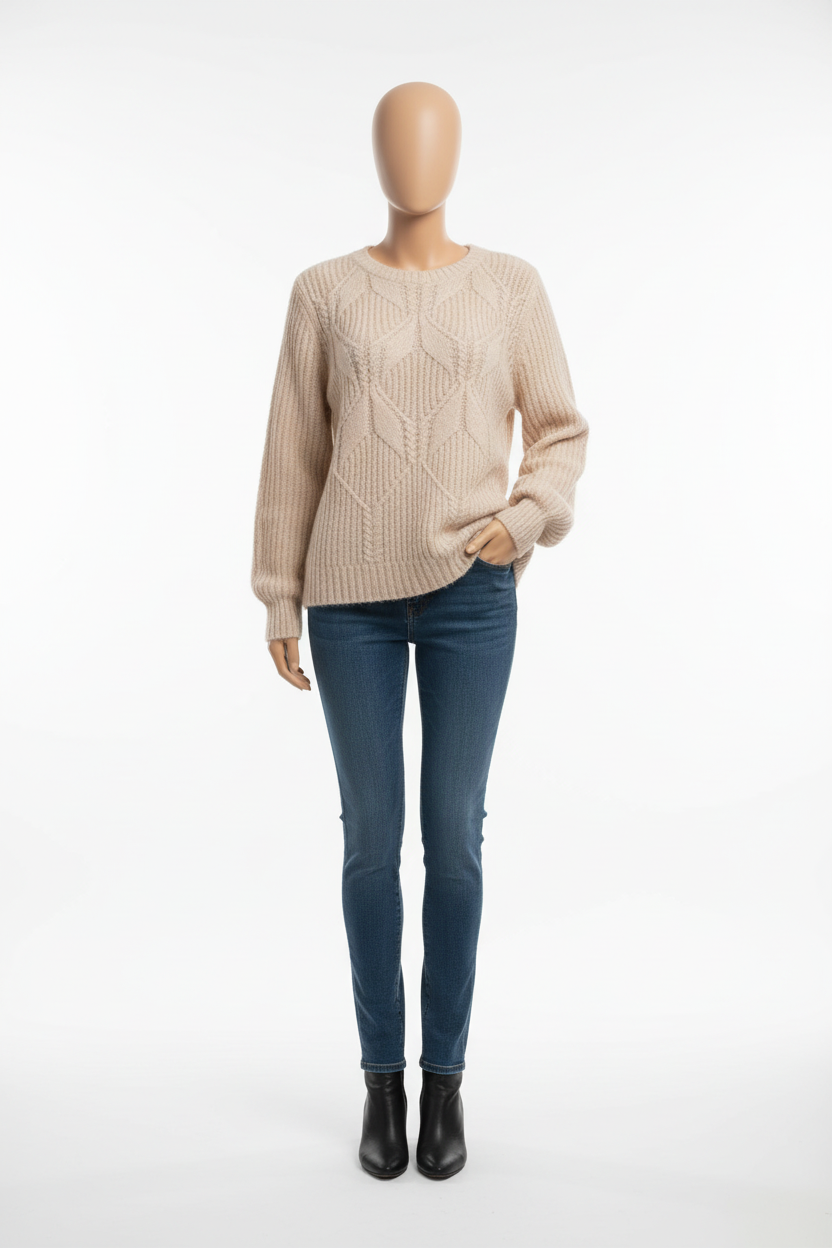 Soft & Sweet Cable Knit Sweater