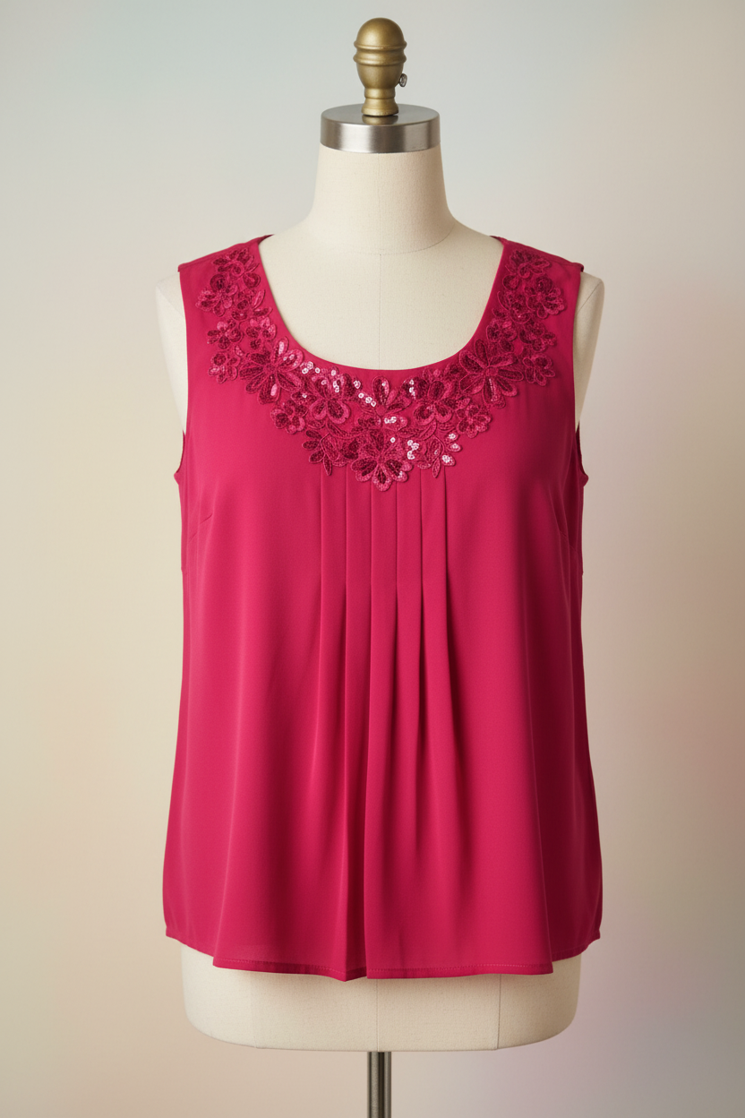Unapologetically Raspberry Blouse - Coldwater Creek