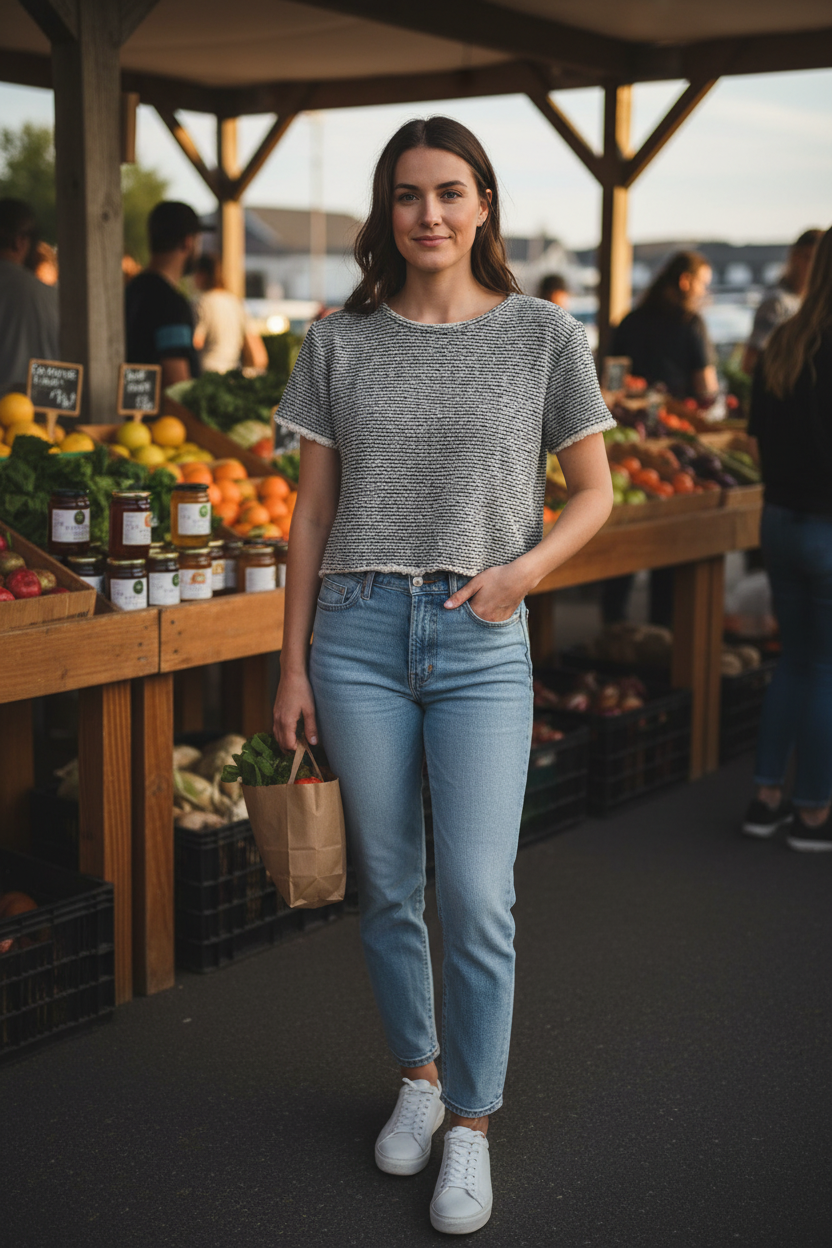 The Static & Salt Crop Top — Joe Fresh