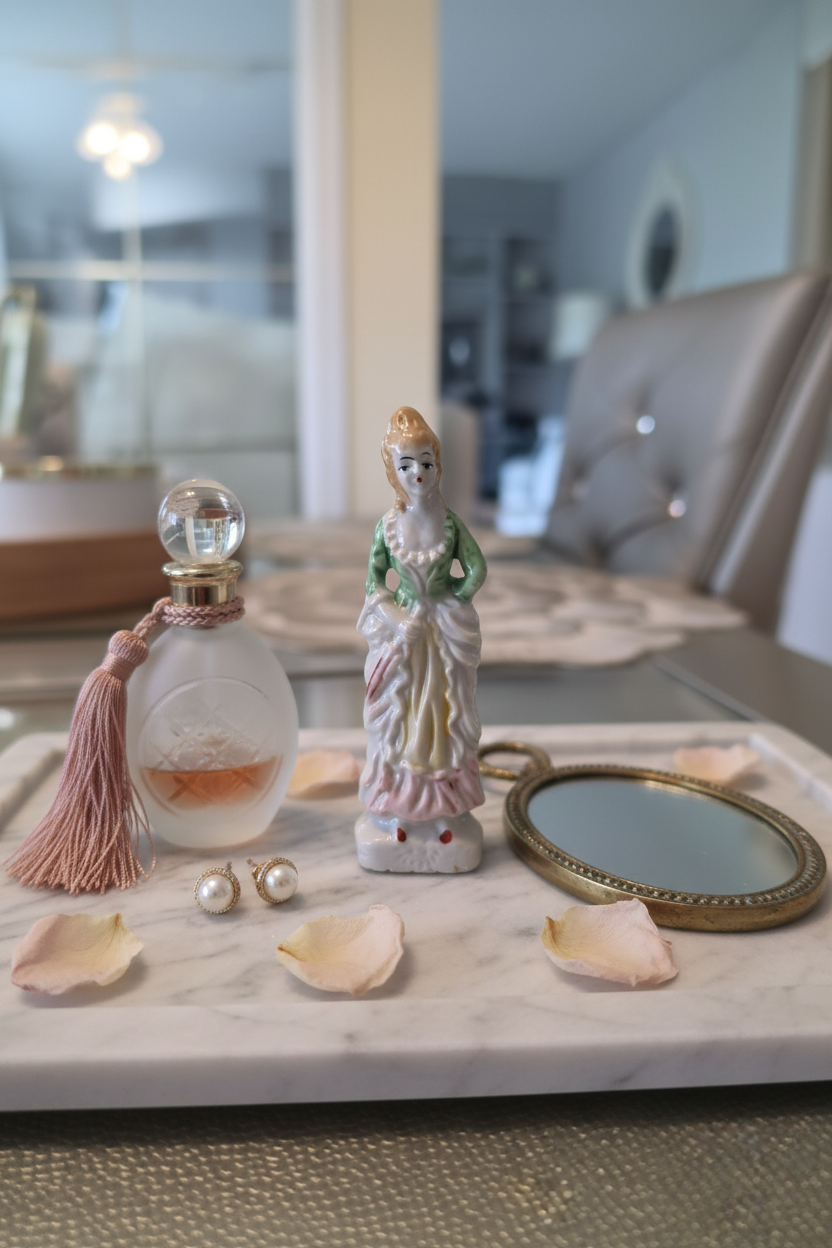 Whispered in Porcelain — Vintage Japanese Lady Figurine