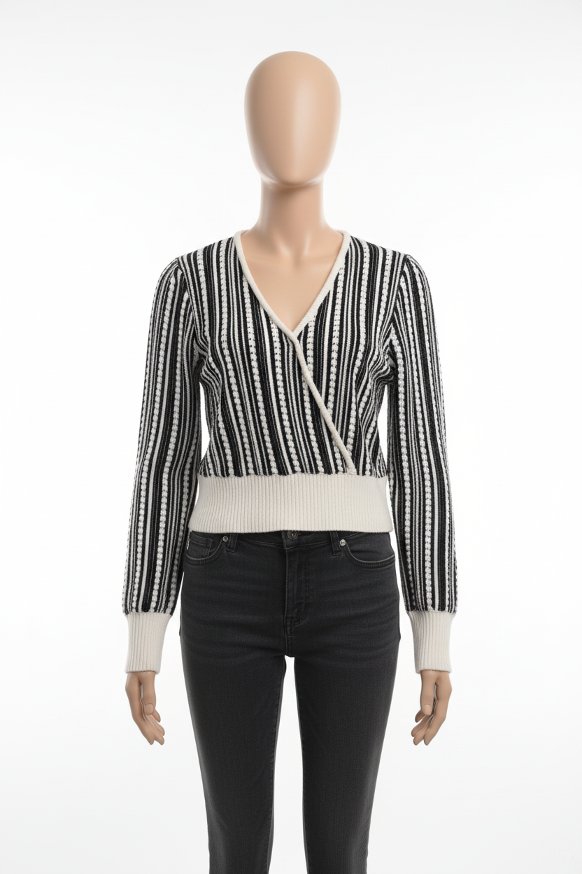 Midnight Stripe Cardigan