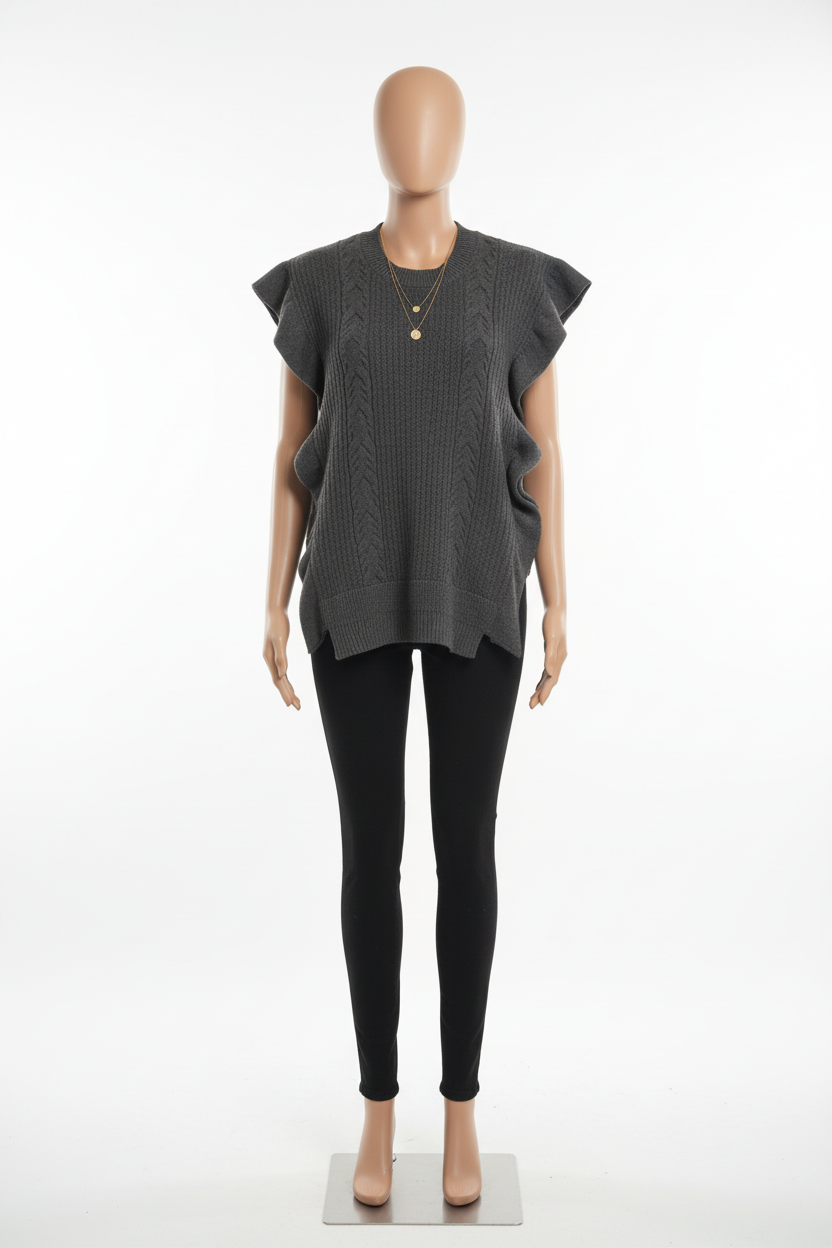 Cable Knit Reverie Sweater Top / Vest