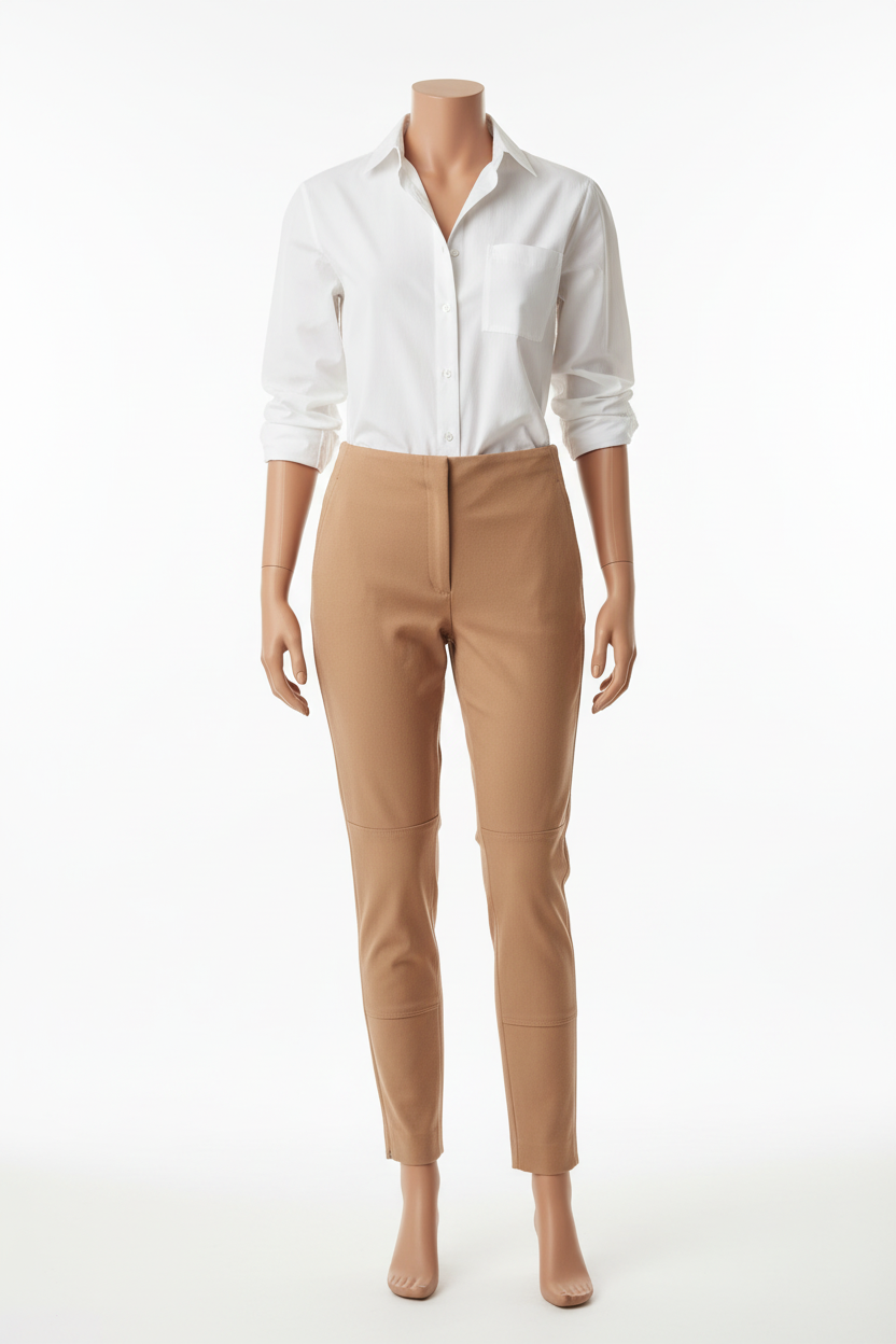 Softly Tailored Tan Pants