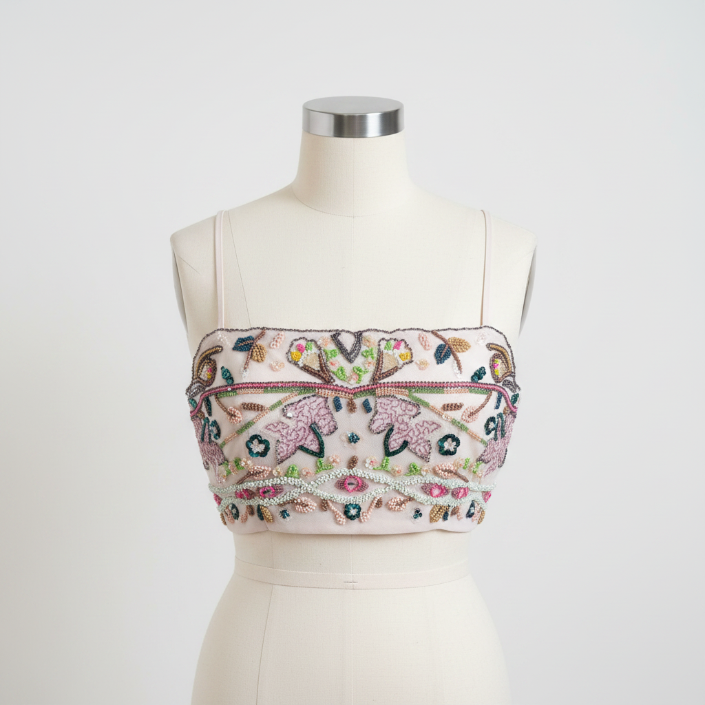 Beaded Garden Cami — Zara