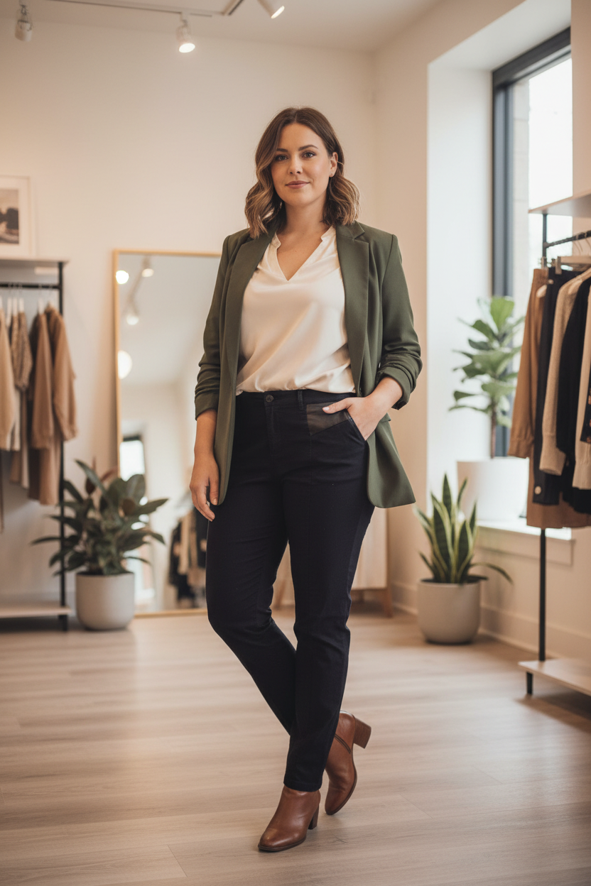 The Edge Panel Slim Trouser