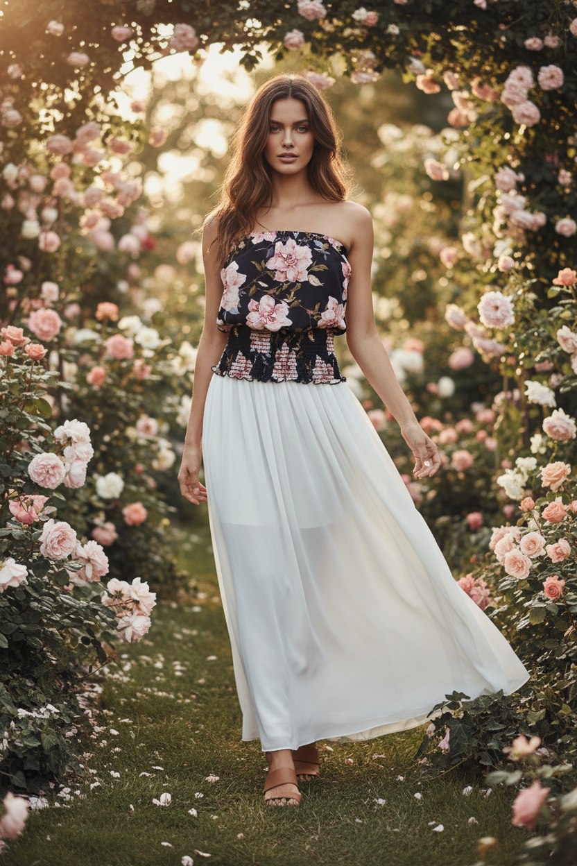 Look 2 — Romantic Garden