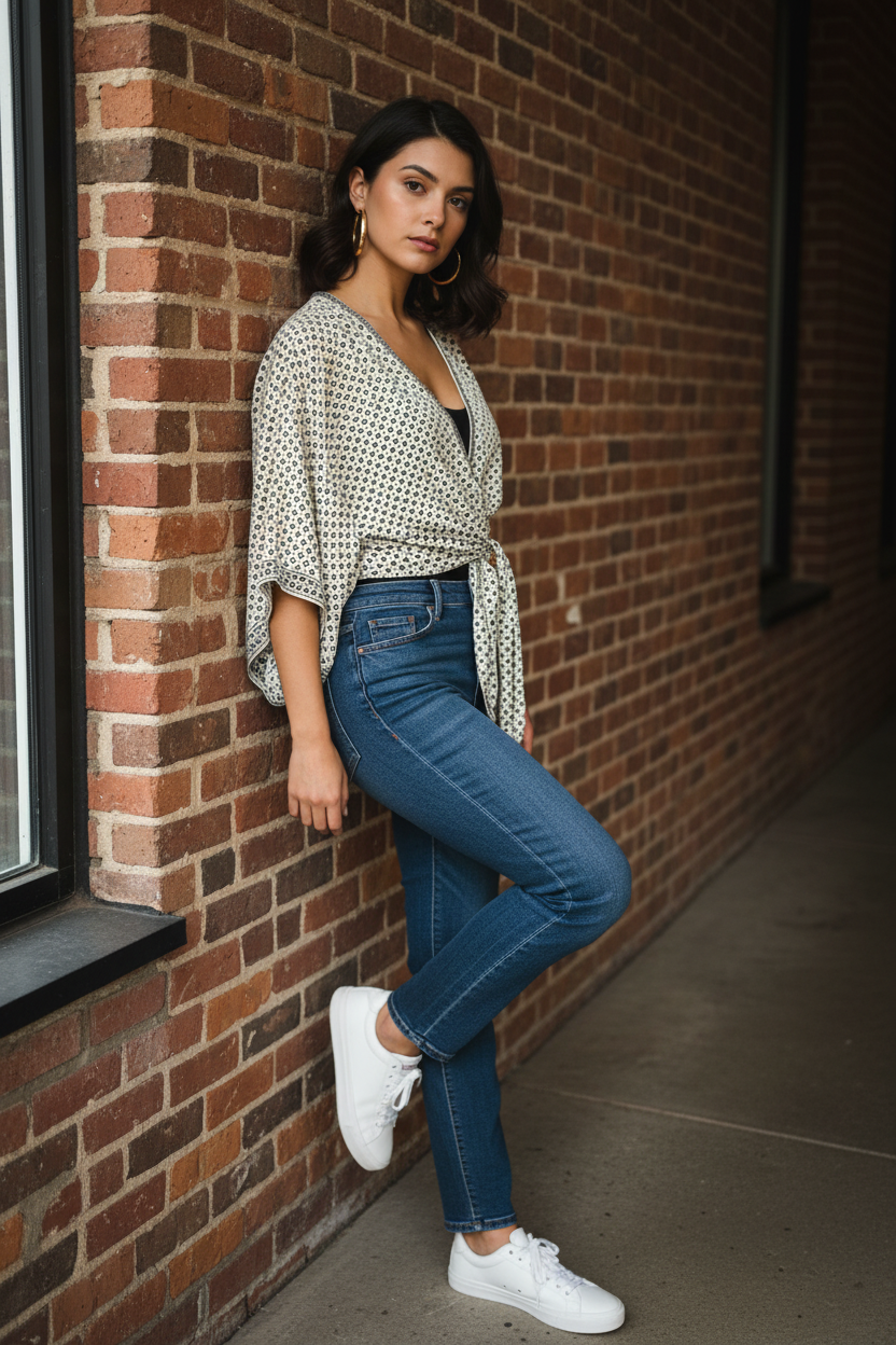 The Orbit Wrap Top – Max Studio