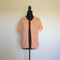 Tasse Tasse apricot lace cardigan — clean mannequin portrait