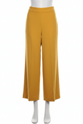 The Golden Hour Wide-Leg Trouser - clean white background mannequin shot showing ankle-length wide-leg silhouette