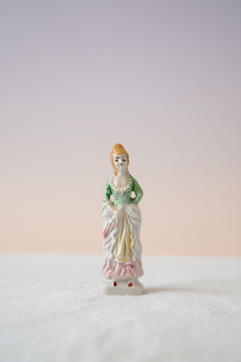 Whispered in Porcelain — Vintage Japanese Lady Figurine