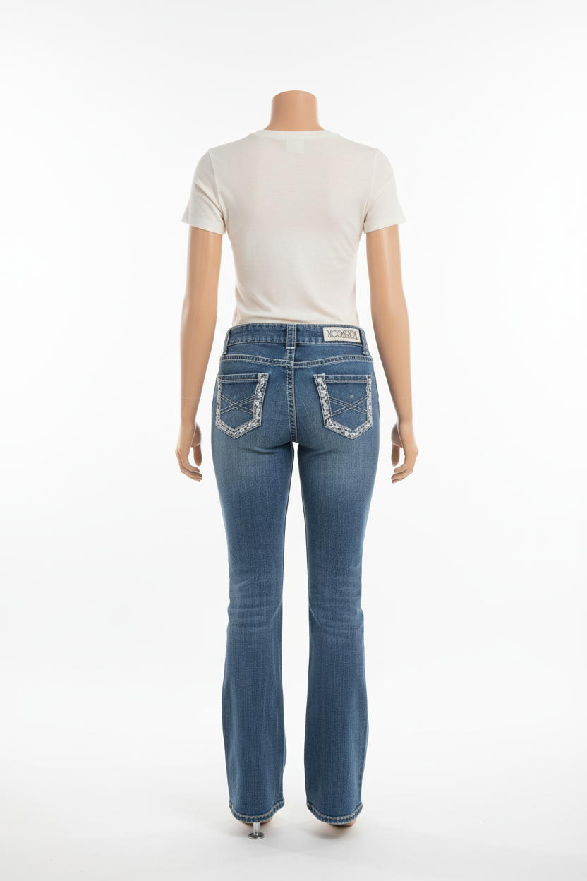 Wildly Stitched Western Jeans