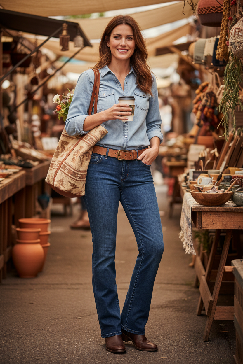 The Dusty Trail Riding Jean