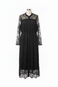 Midnight Reverie Lace Maxi Dress