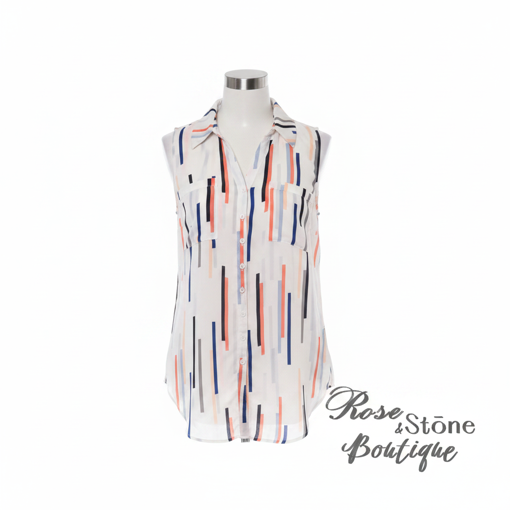 The Signal Blouse — Torrid Abstract Top