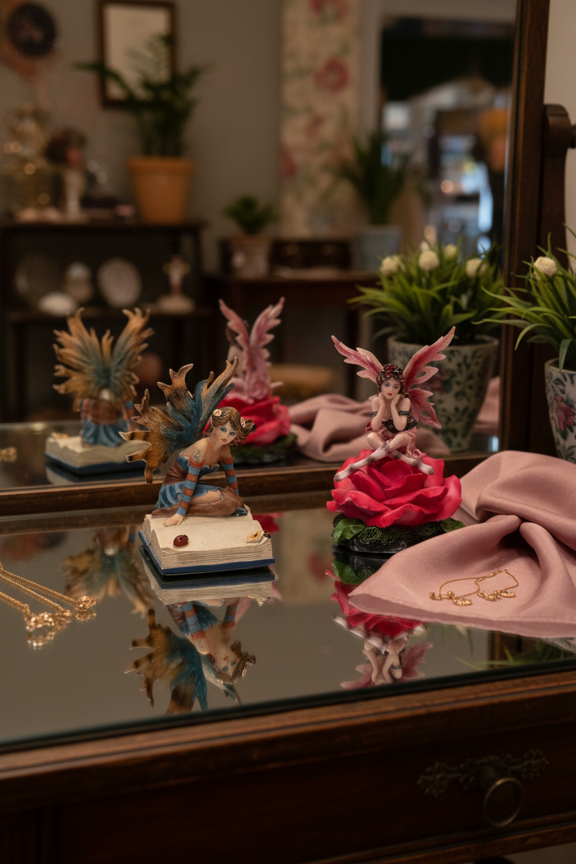 Whispers & Wings Fairy Figurine Set