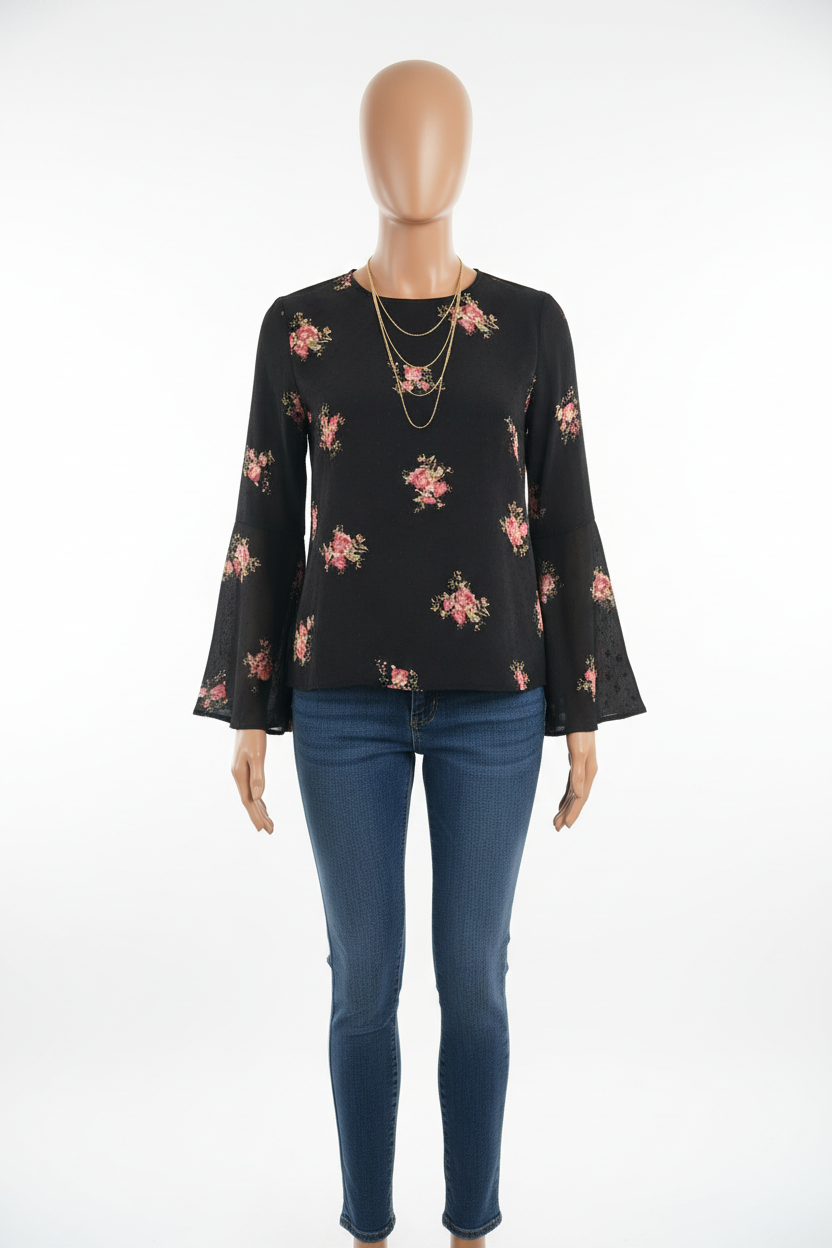 Midnight Garden Blouse