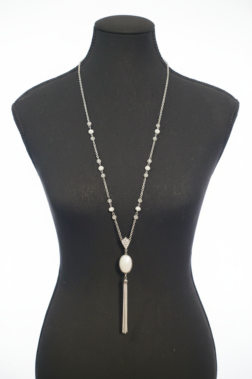 Moonlit Reverie Lariat Necklace