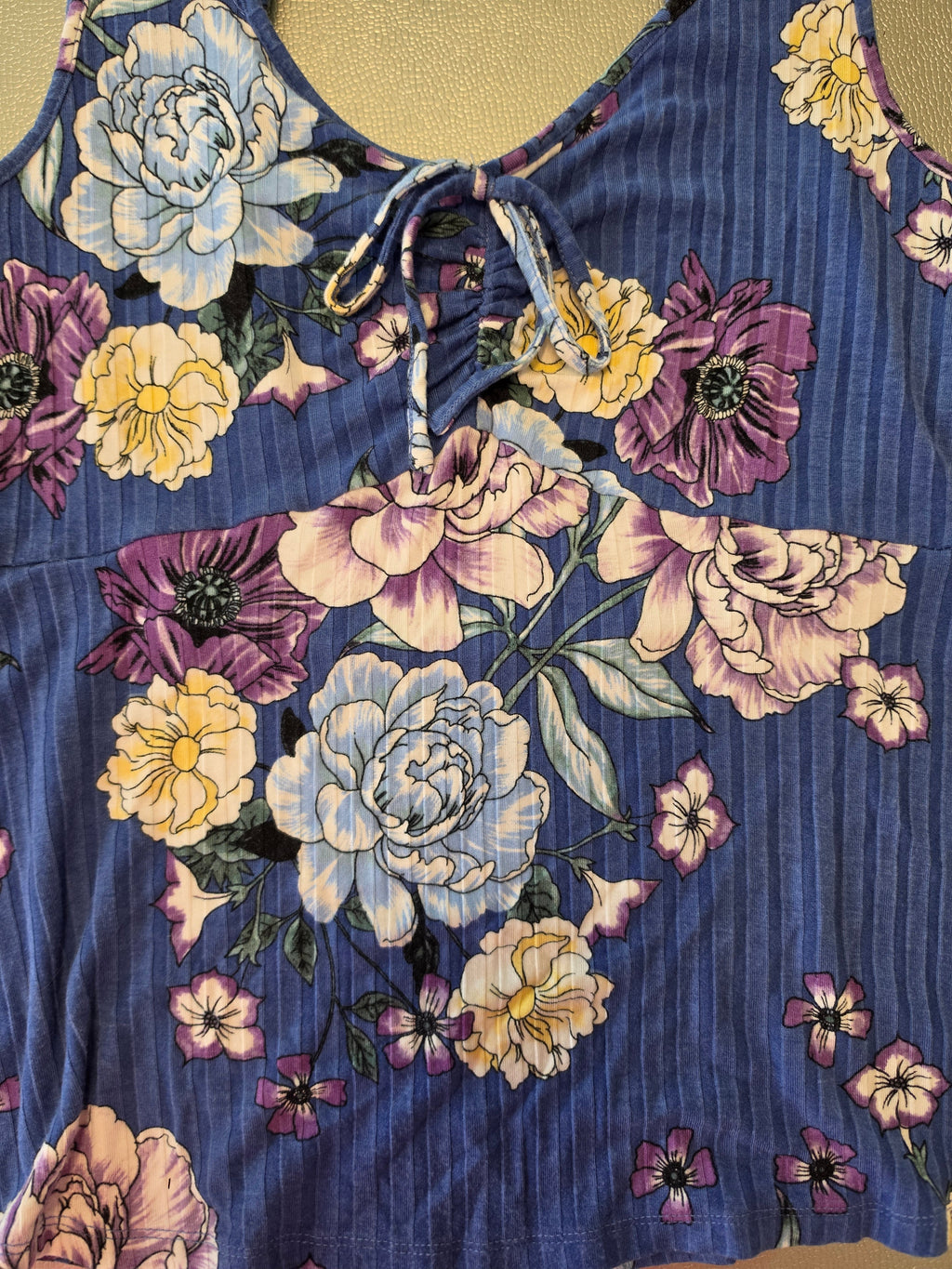 The Garden Hour Peplum Tank