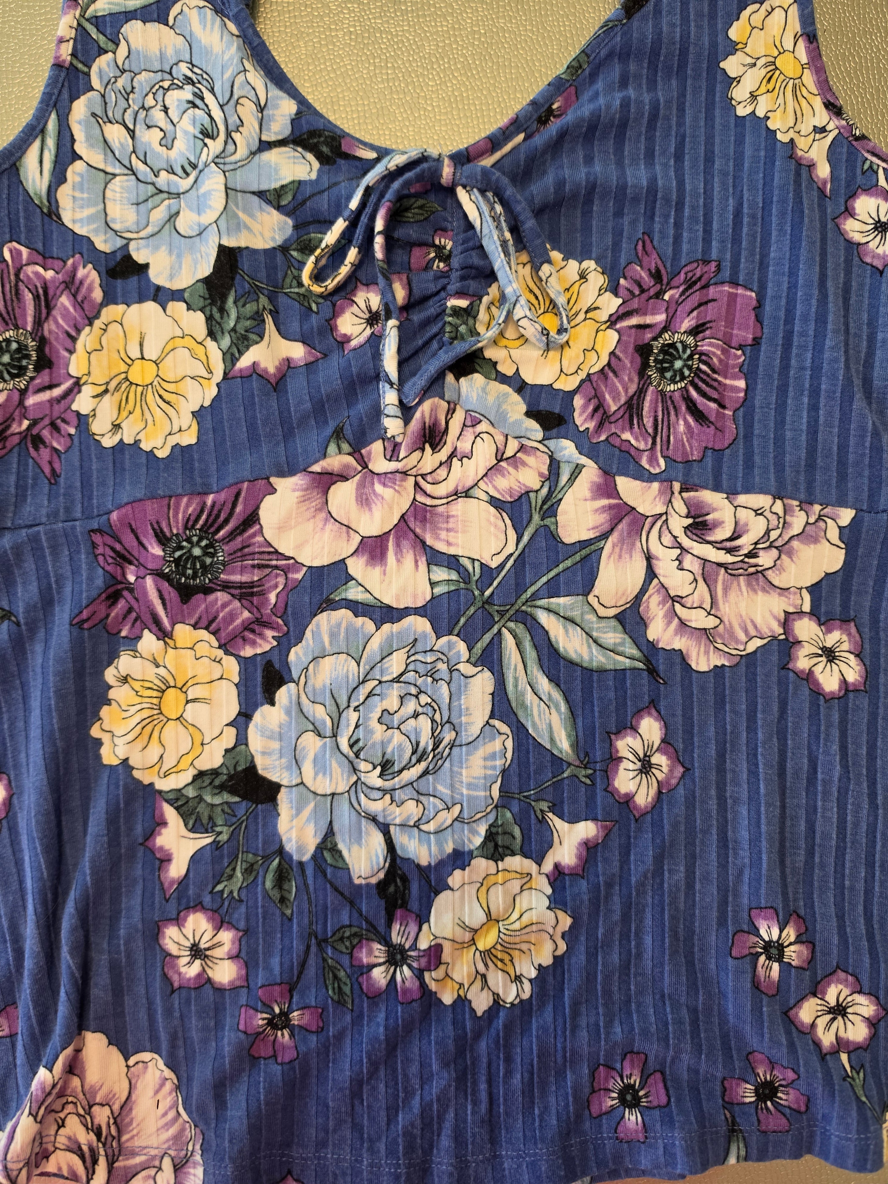 The Garden Hour Peplum Tank