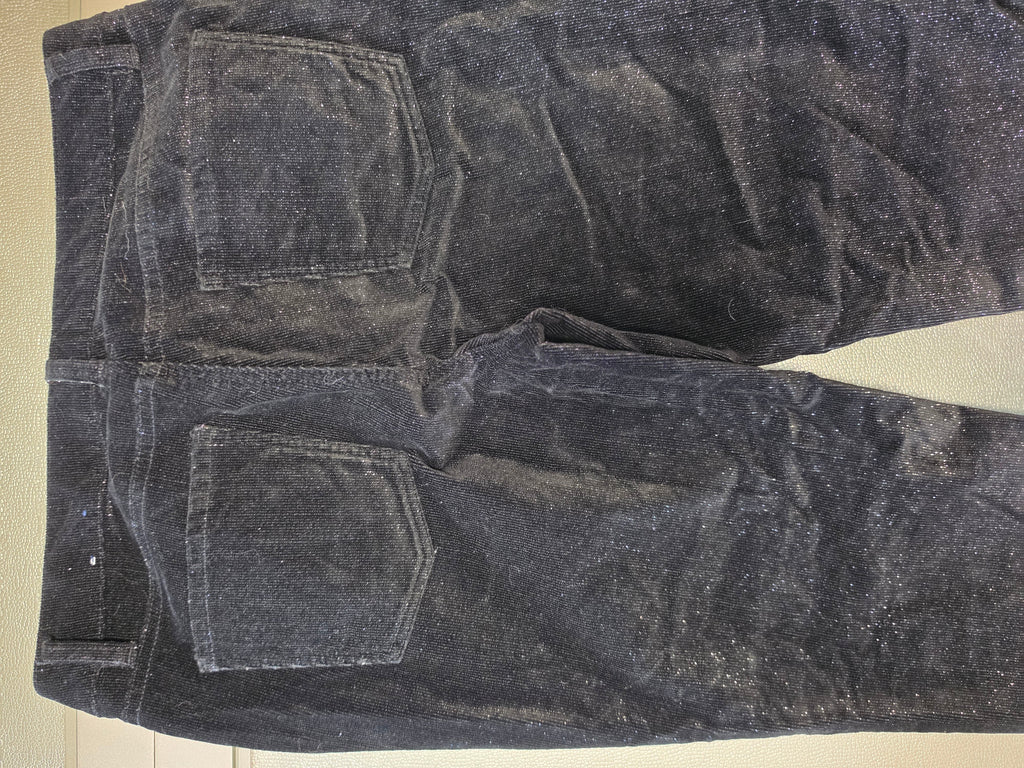 The Starlit Silhouette Pant — Talbots Black Velvet