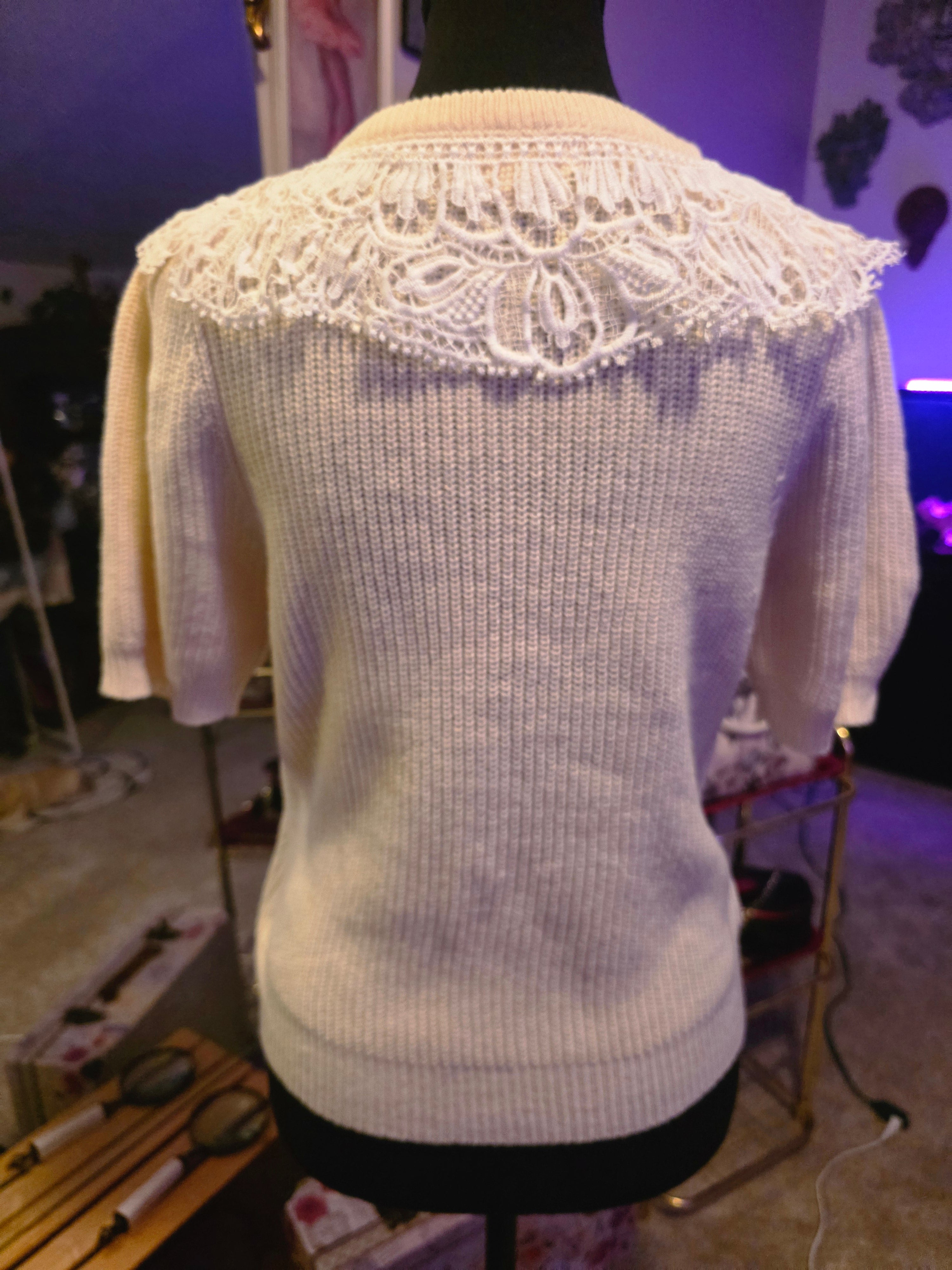 Enchantingly Embellished Heartloom Cardigan