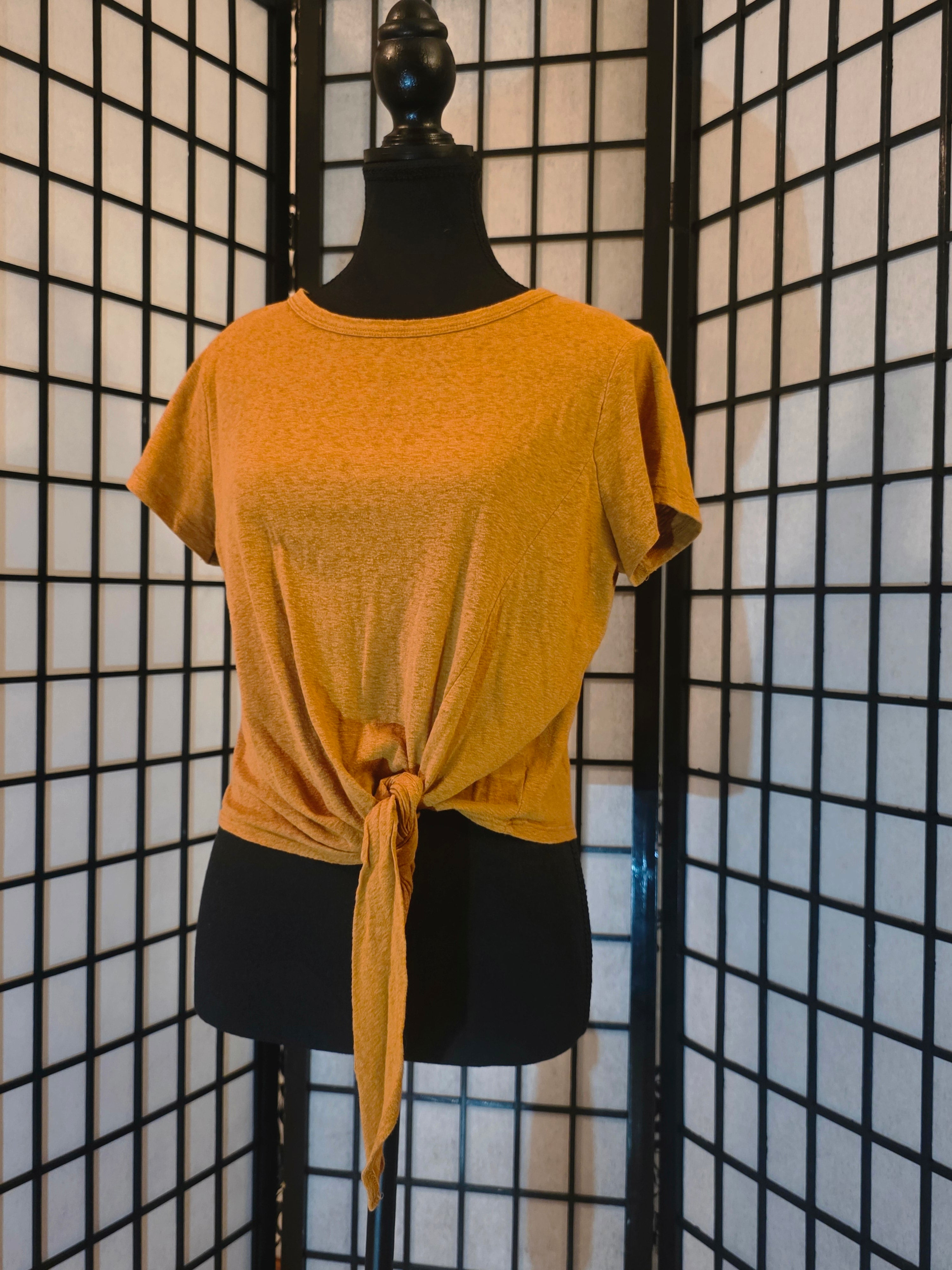 Sunny Days Tie-Bottom Top