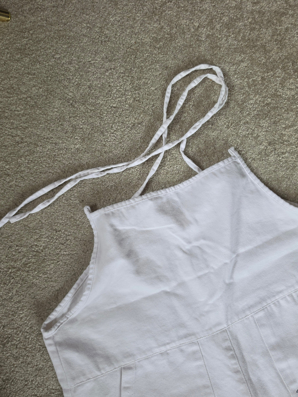 The Universe Has Your Back — White Halter Jumpsuit