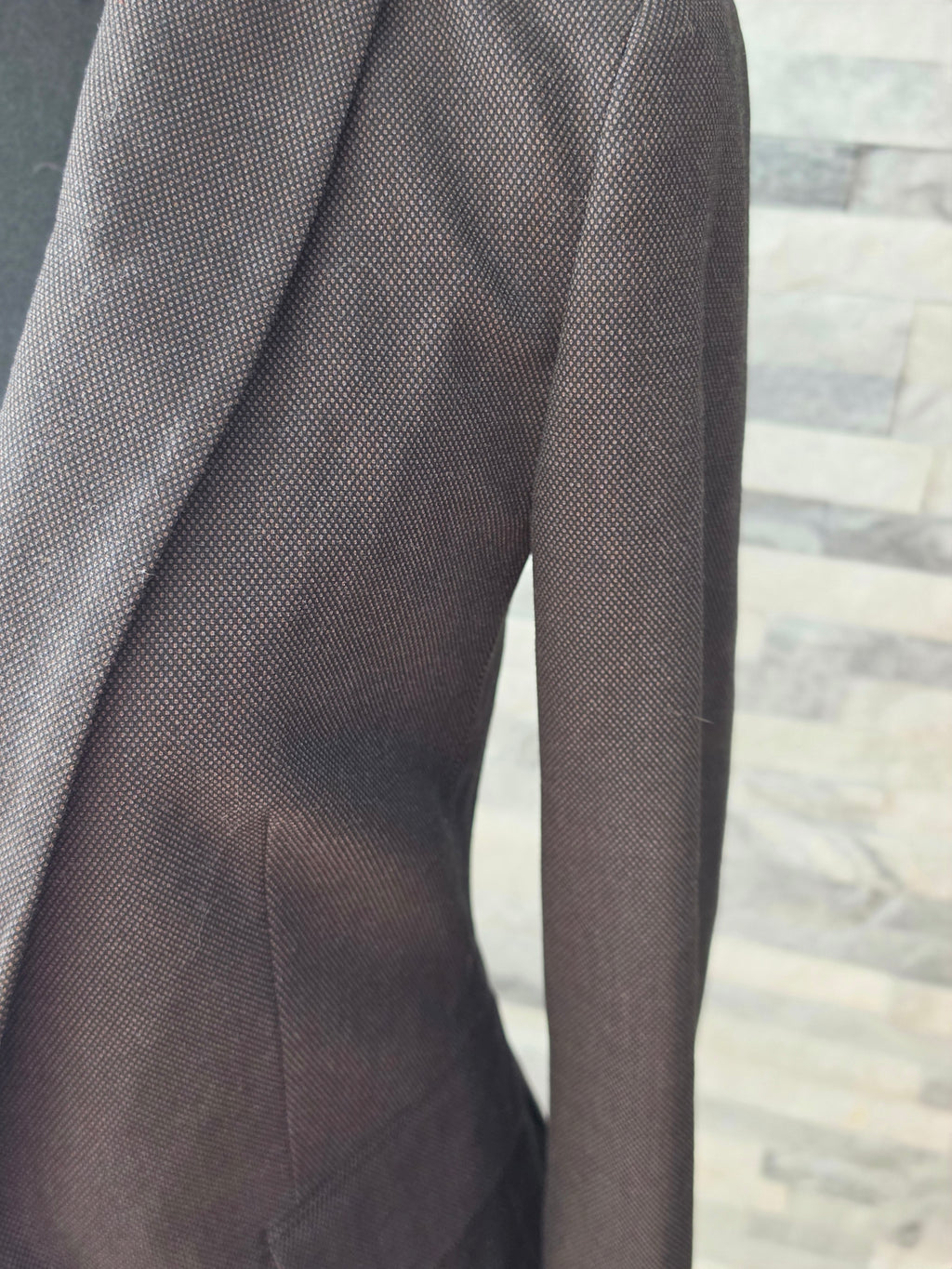 The Boardroom Noir Blazer — RW&Co. Technical Suiting | Size 0