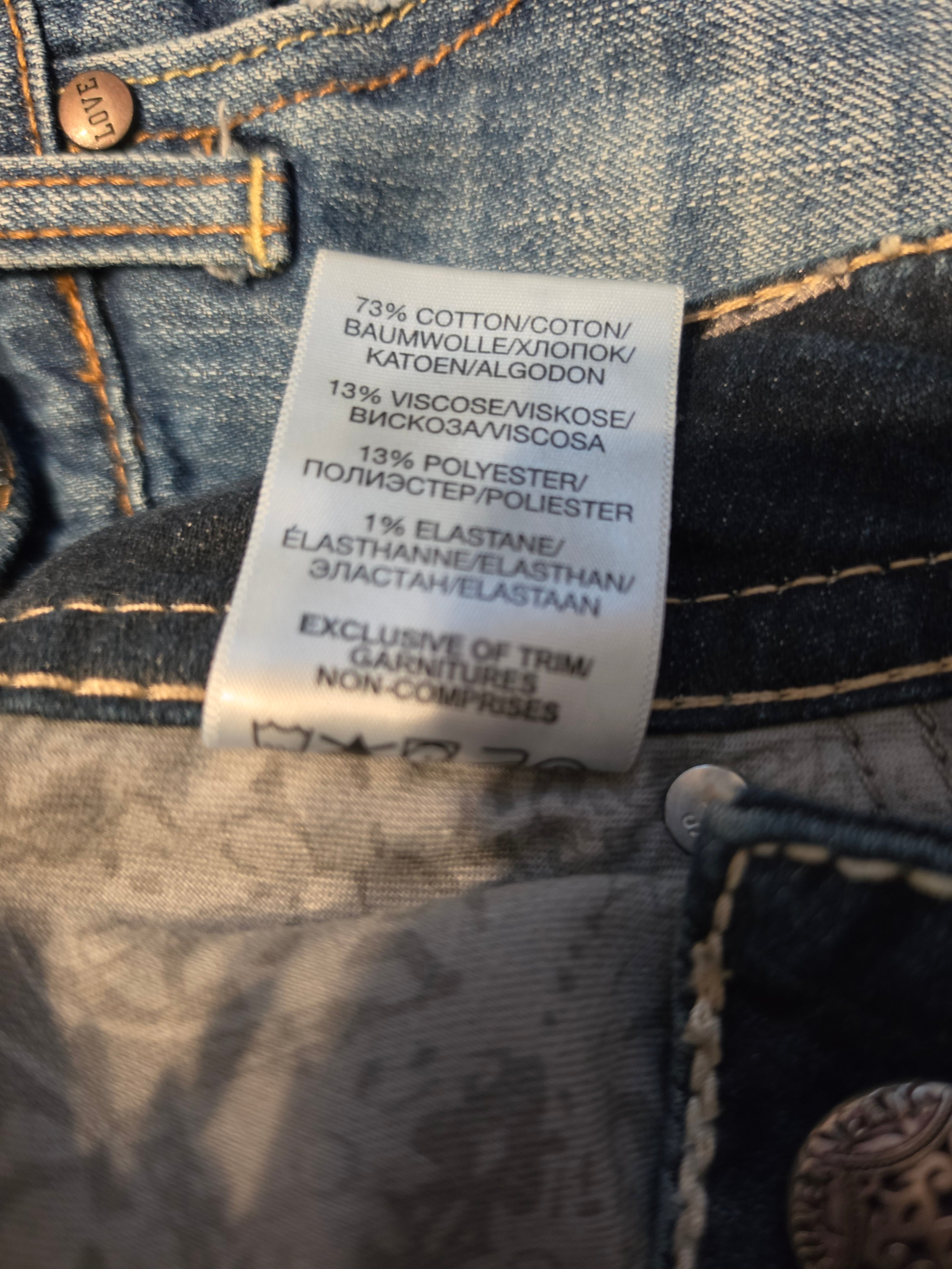 Whispered Elegance Slim Boot Denim