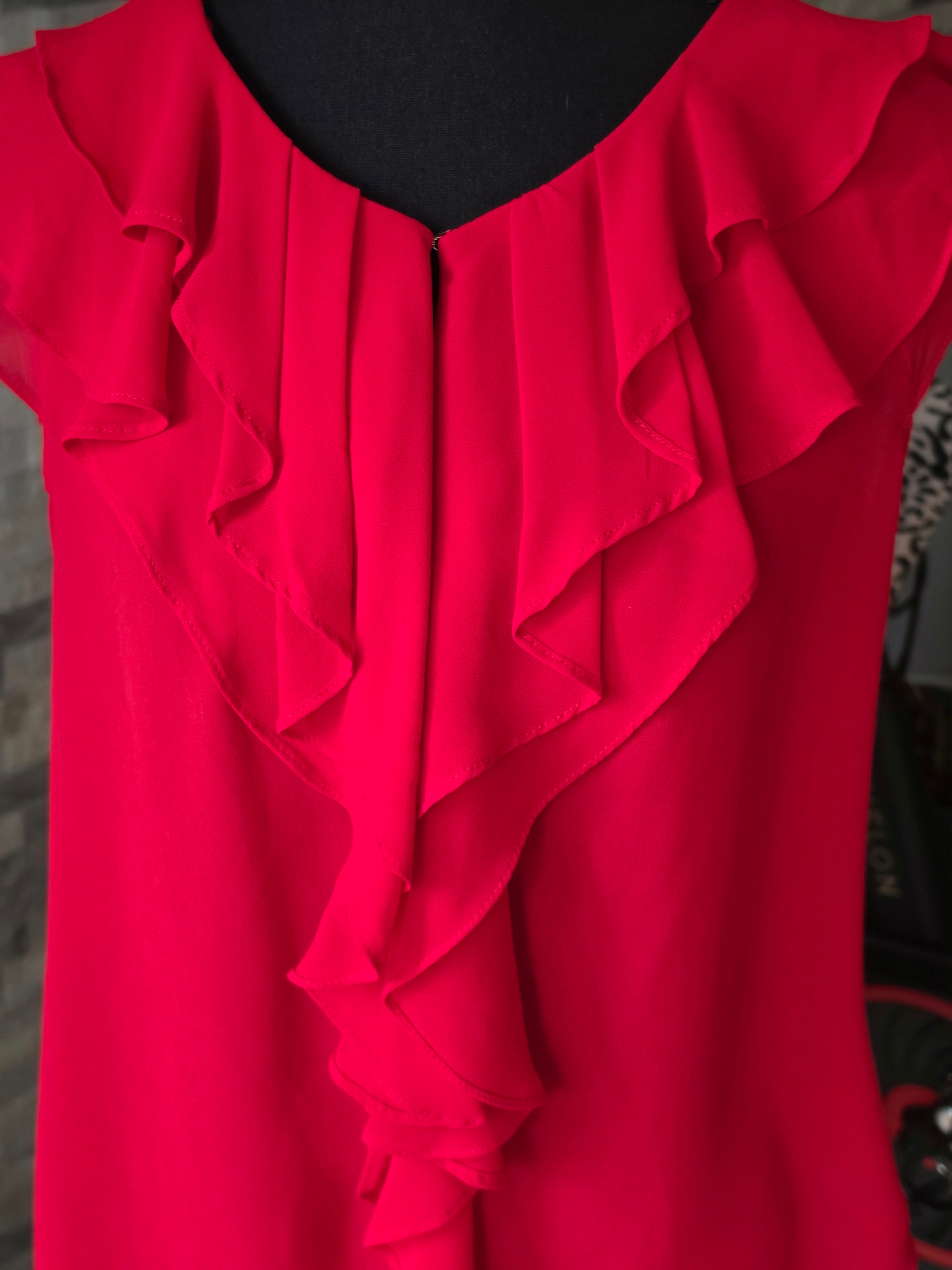 Scarlet Flutter Blouse