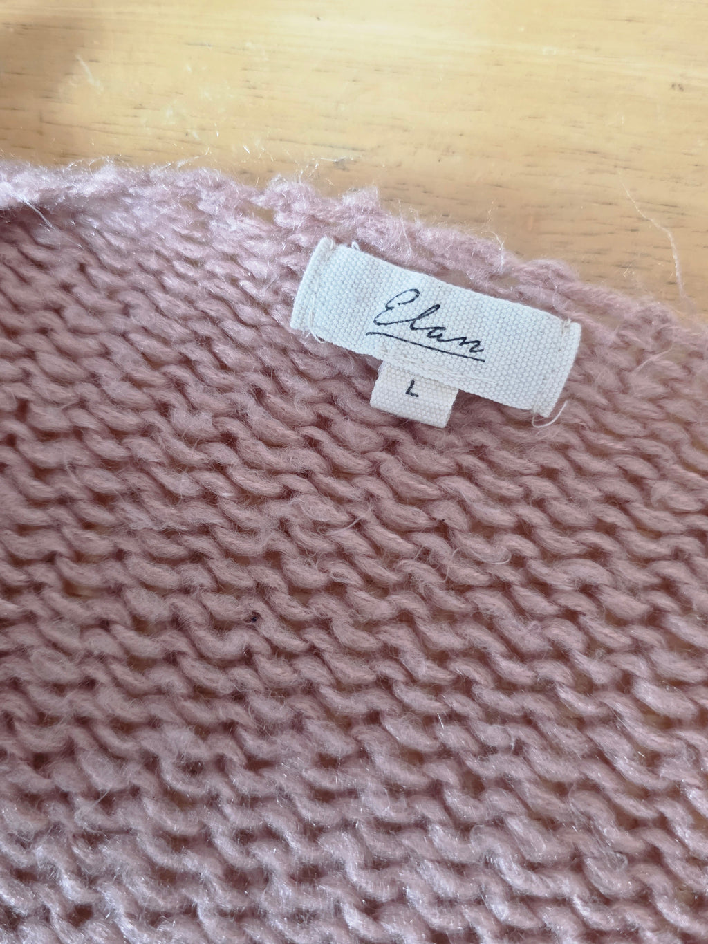 Love Script Knit Sweater