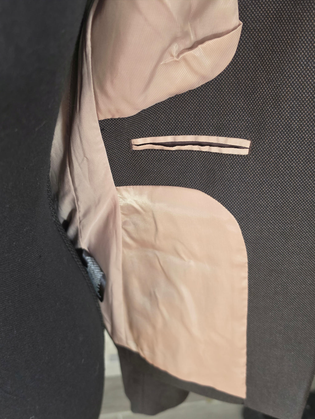 The Boardroom Noir Blazer — RW&Co. Technical Suiting | Size 0