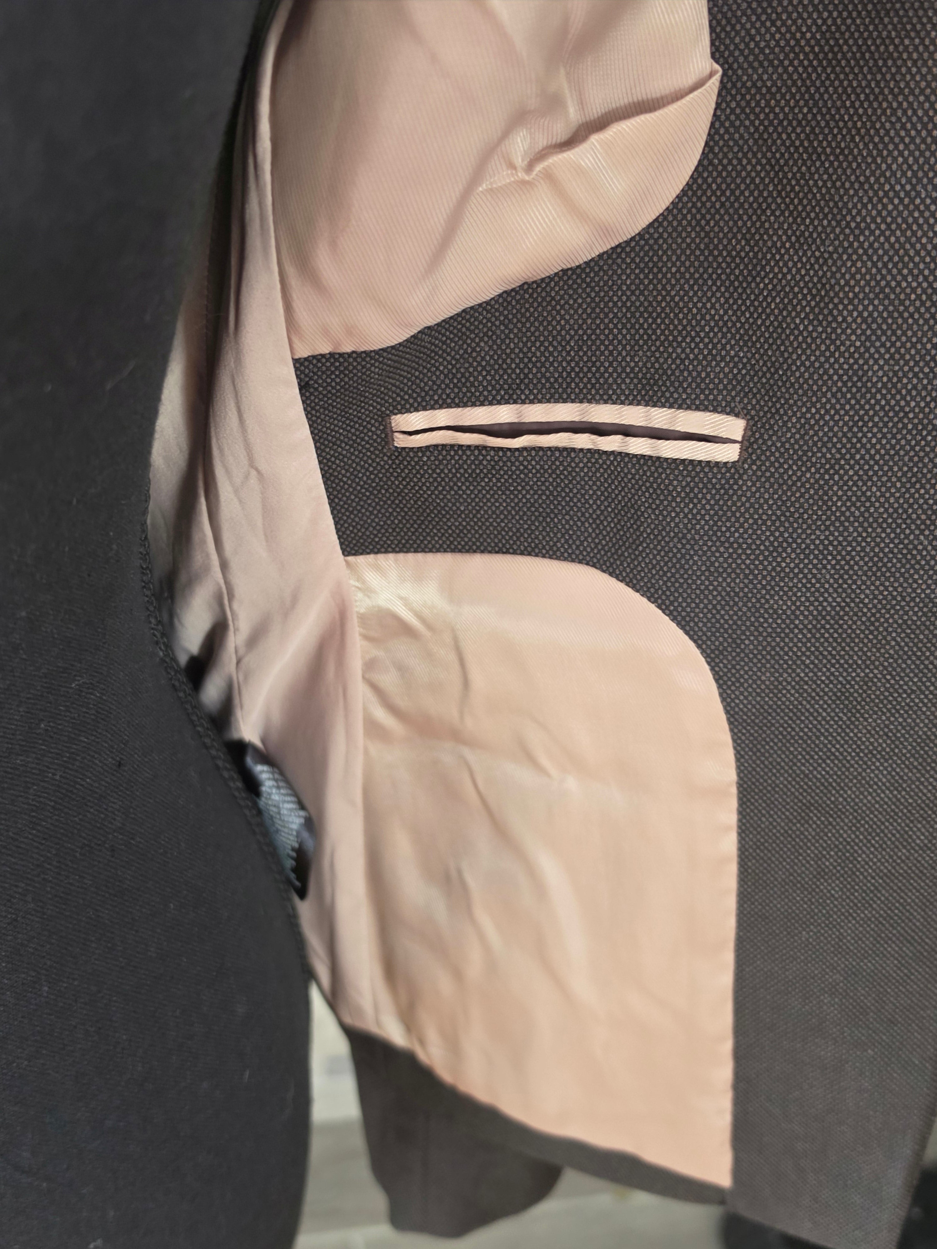 The Boardroom Noir Blazer — RW&Co. Technical Suiting | Size 0