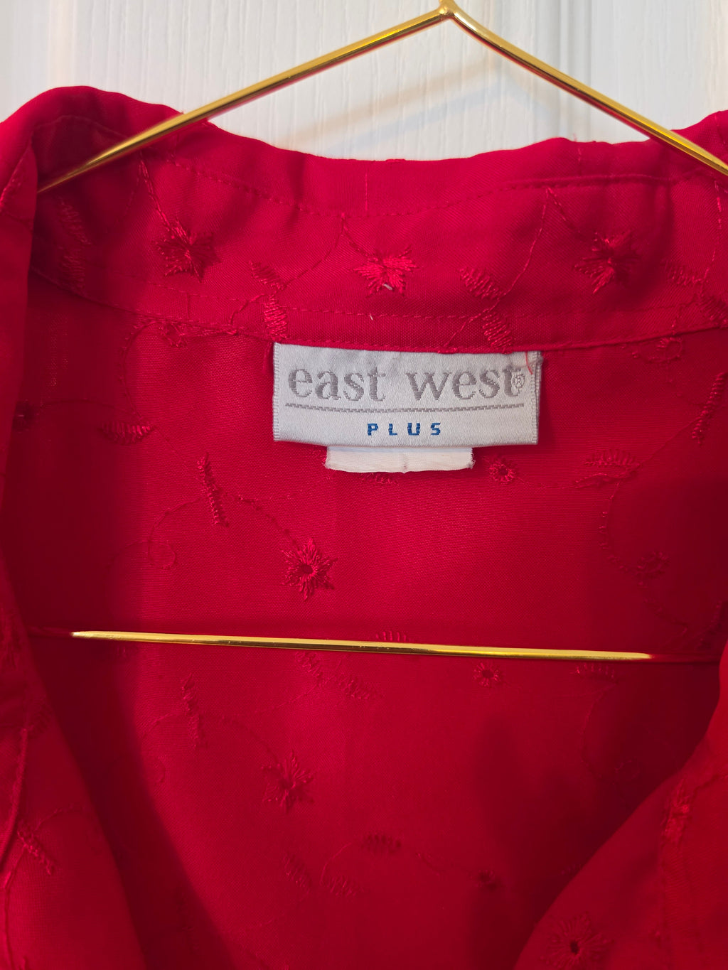 Crimson Classic Sleeveless Blouse